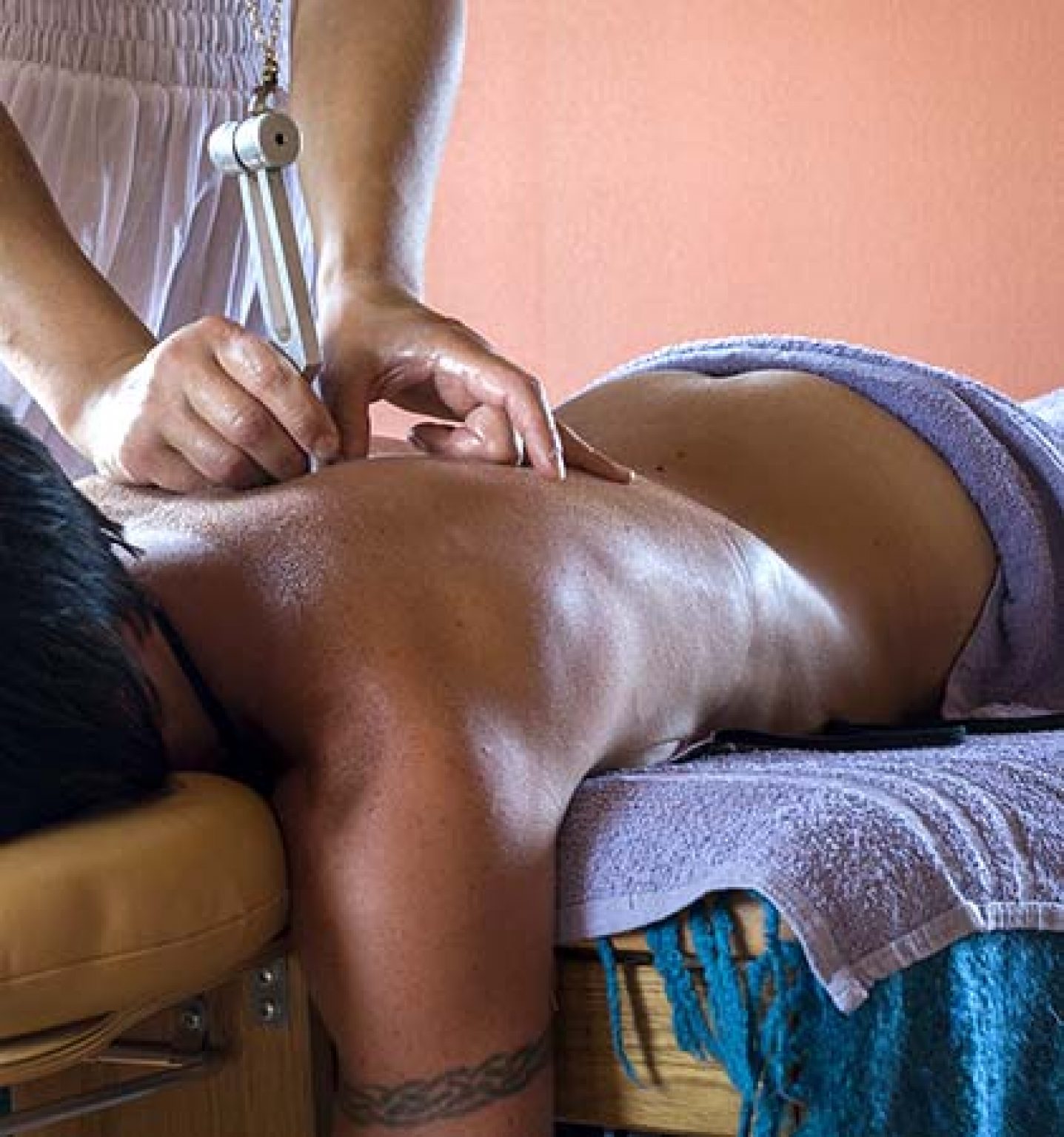 Vintage teen oily massage brazil